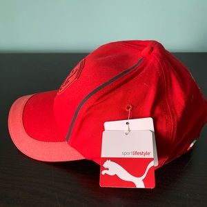Puma red cap